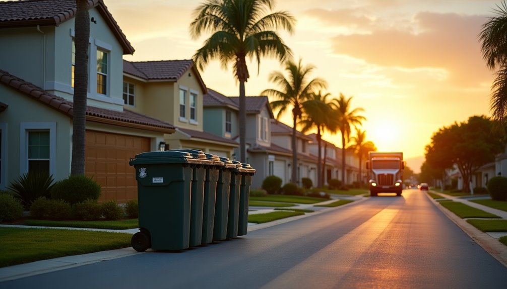 regular waste collection service